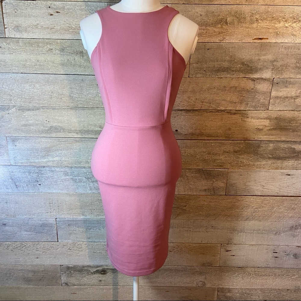 💥5/$25‎ Room service pink pencil dress in size small